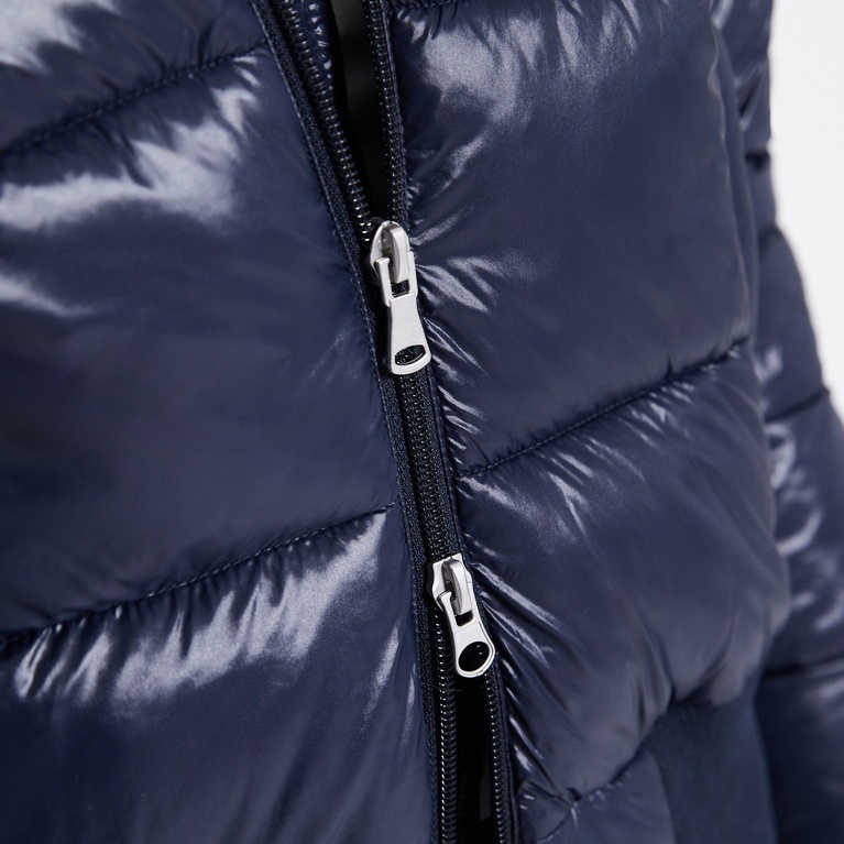 Short puffer jacket "Stormie" Dark Blue